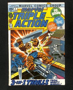 Marvel Triple Action #1 Doctor Doom Silver Surfer Fantastic Four!