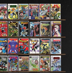 Huge Lot 150+ Comics with Vigilante, Silver Surfer, Eternal Warrior & More!