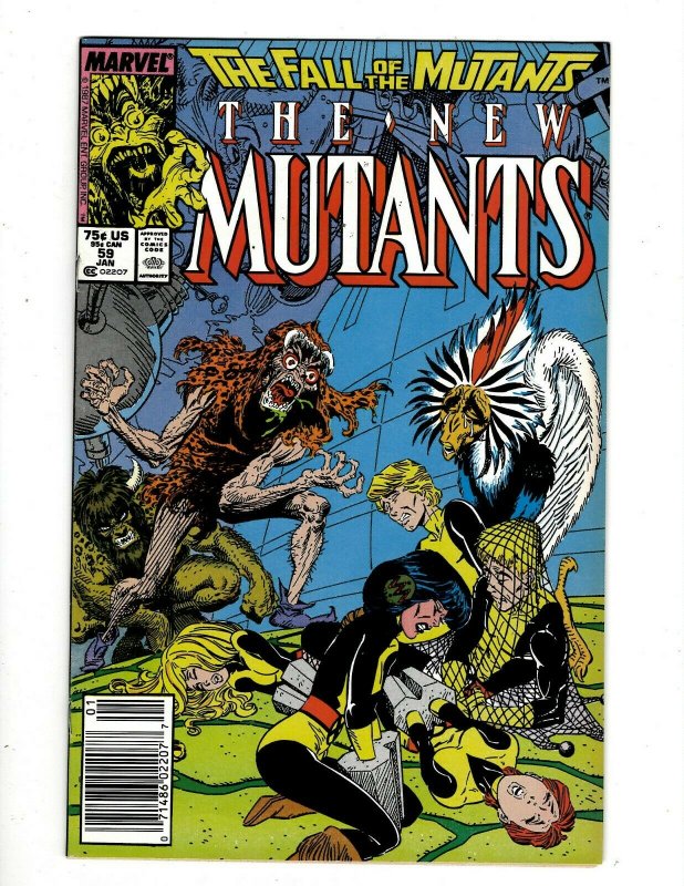 12 Comics New Mutants 59 60 61 63 75 Annual 3 Fantastic Four 310 312 +MORE GB2