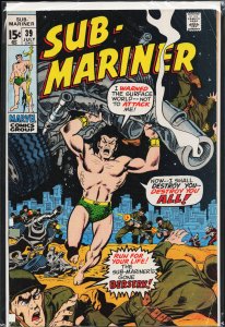Sub-Mariner #39 (1971) Namor the Sub-Mariner