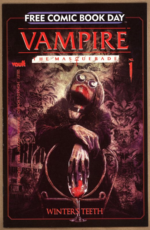 Vampire the Masquerade Winter's Teeth (2021) - FCBD - Aaron Campbell Cover