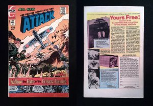Attack #9 (5TH SERIES) CHARLTON Comics 1972 VG+