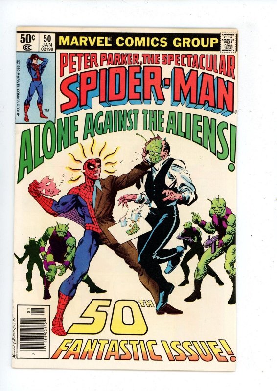 The Spectacular Spider-Man #50 (1981) Spider-Man Marvel Comics