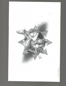 Lady Death: The Crucible #1/2 Sketch Linen Variant