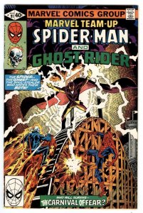 Marvel Team-Up #91 1980  VF/NM Buckler Broderick Spider-Man Ghost Rider Moondark