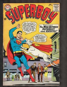 Superboy #134 ~The Scoundrel of Steel! ~1966 (4.0) WH