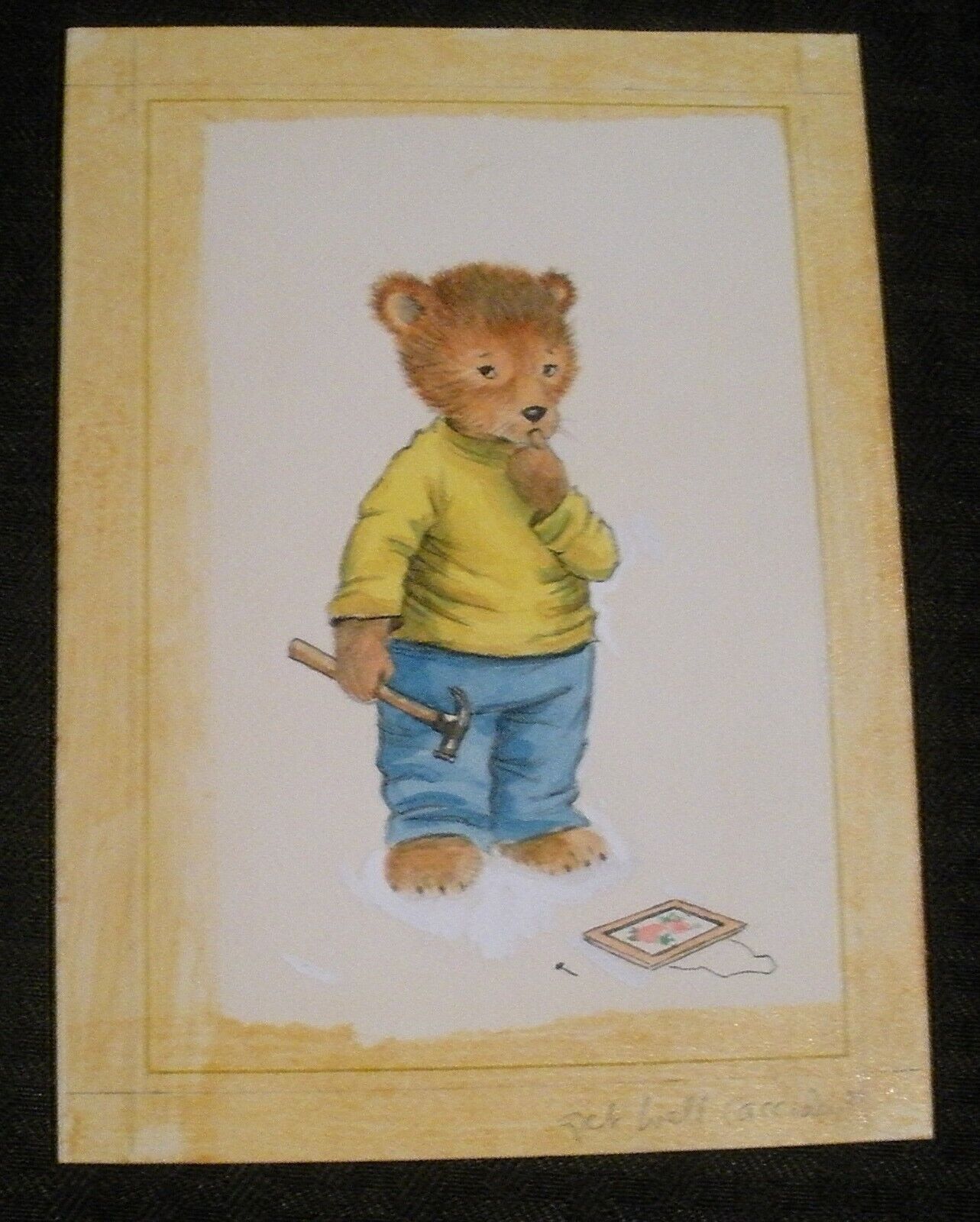 Get Well Soon Teddy Bear Card