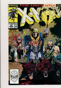 MARVEL Great SET!!! UNCANNY X-MEN #249-253 VG/F(PJ76) 