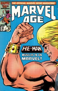 Marvel Age #38 (1986) He-Man