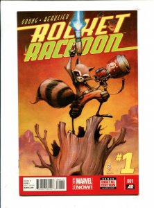 Rocket Raccoon #1 - Skottie Young Cover & Interior Art (9.2) 2014