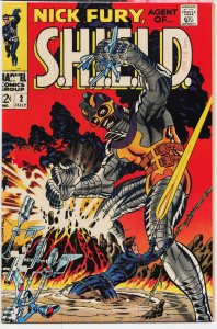 Nick Fury, Agent of SHIELD #2 (1968) Nick Fury