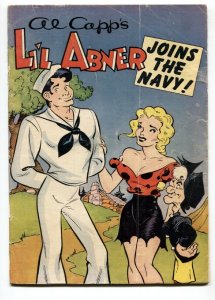 LI'L ABNER JOINS THE NAVY 1950 Al Capp-GGA-comic book