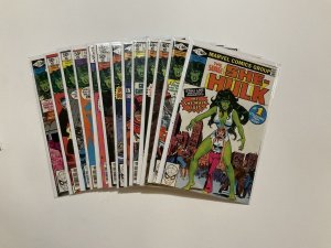 She-Hulk 1-25 Lot run set Near Mint Nm Marvel 