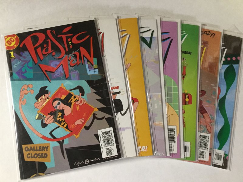 Plastic Man 1-8 1 2 3 4 5 6 7 8 Lot Set Run Nm Near Mint Dc Comics