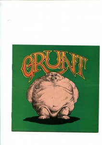 1972 Grunt #1 Jefferson Airplane Underground Comic 12pp. Greg irons Tom Veitch