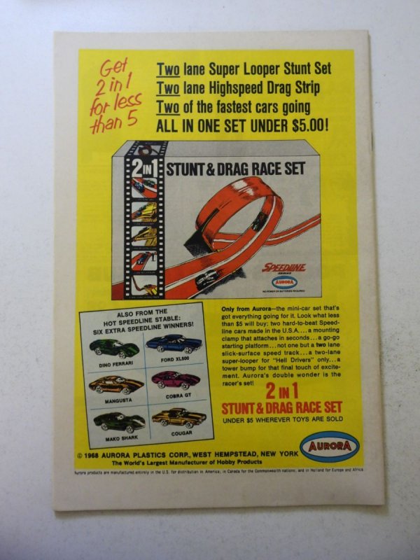 Captain Action #2 (1969) FN+ Condition