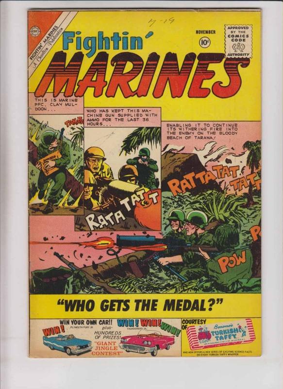 Fightin' Marines #38 FN november 1960 - charlton comics - silver age war