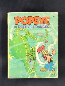 Popeye in Deep-Sea Danger (1980) A Big Little Book