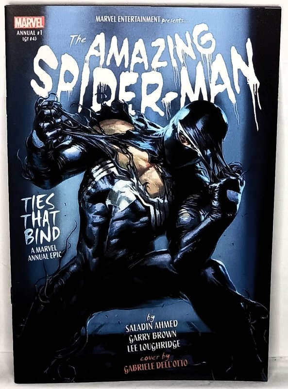 AMAZING SPIDER-MAN Annual #1 Gabriele Dell'Otto Variant Cover B Symbiote Story