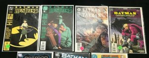 BATMAN 7PC LOT (VF) HUNTRESS!! TARZAN!! OUTSIDERS!! GOTHAM KNIGHTS!! 1986-2011