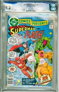 DC Comics Presents #2 (1978) CGC 9.2! White Pages!