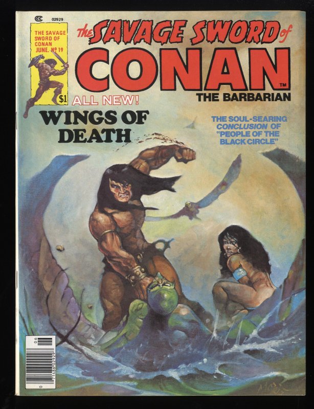 Savage Sword of Conan #19 VF+ 8.5