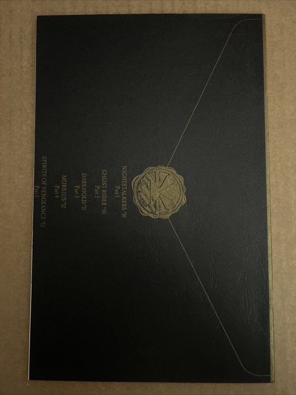 Midnight Massacre Darkhold #11 Black Parchment Cover (1993 Marvel Comics)