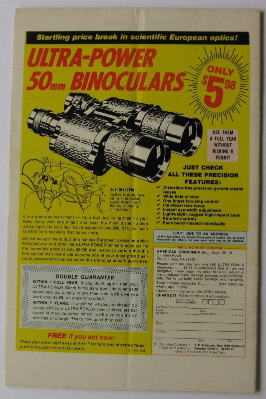 Tomb of Dracula #36 (Sep 1975, Marvel), FN condition (6.0)