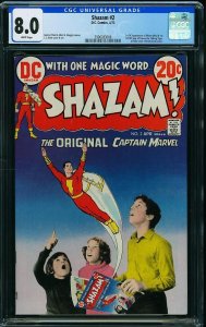 Shazam! #2 (1973) CGC 8.0 VF