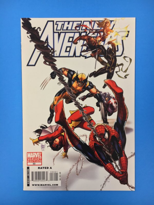 New Avengers #50 Kubert Variant Cover (2009)