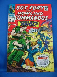 SGT NICK FURY 42 VF NM 1967