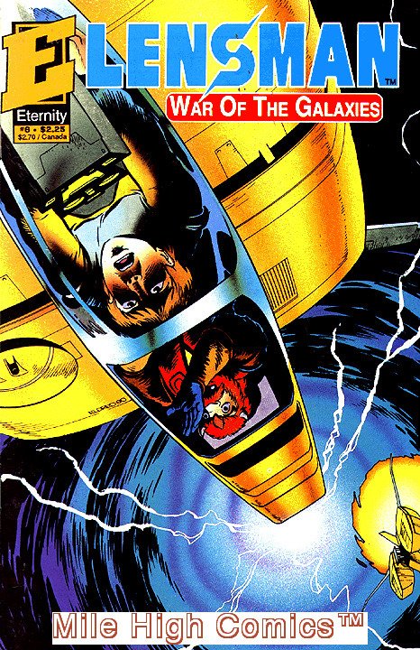 LENSMAN: WAR OF THE GALAXIES (1990 Series) #6 Very Good Comics Book