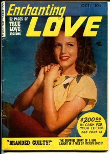 Enchanting Love #1 19249-1st issue-John Prentice-Barbara Britton-G+