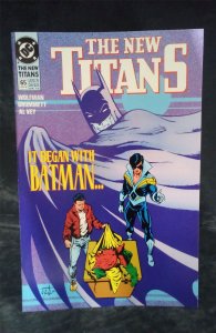 The New Titans #65 1990 DC Comics Comic Book