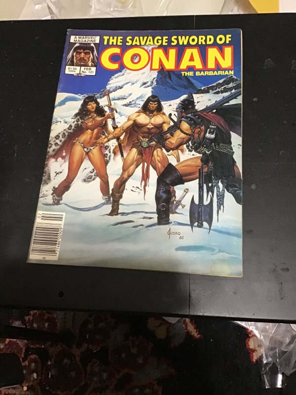 The Savage Sword of Conan #121 (1986) High-Grade! VF/NM Wow!