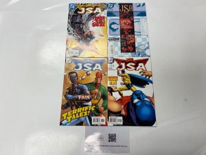 4 JSA DC comic books #66 67 70 71 61 KM17