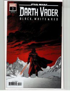 Star Wars: Darth Vader - Black, White & Red #2 Shalvey Cover (2023) Darth Vader