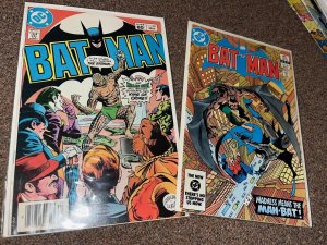 Batman Issues 359 and 361, 1st KIller Croc Cover + Harvey Bullock, VF Condition