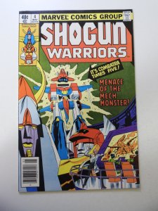 Shogun Warriors #4 (1979) FN+ Condition small tear bc