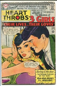 HEART THROBS #105 1967 DC-TORRID ROMANCE-COOL G/VG