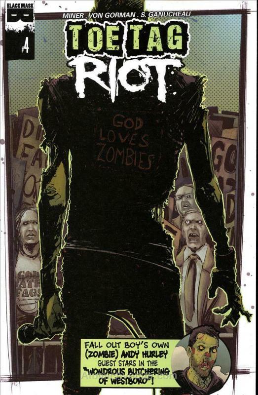 Toe Tag Riot #4 VF/NM; Black Mask Comics | save on shipping - details inside