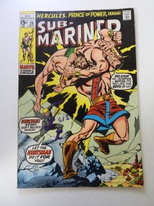 Sub-Mariner #29 (1970) FN- condition