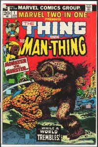 Marvel Two-in-One #1 (1974) The Thing