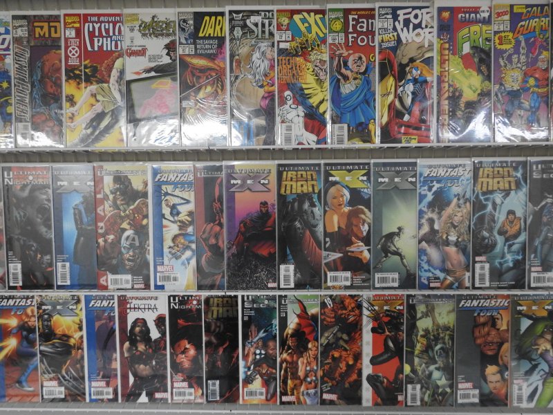 Huge Lot of 150 Comics W/ Iron Man, Fantastic Four, X-Men! Avg.  VF Condition