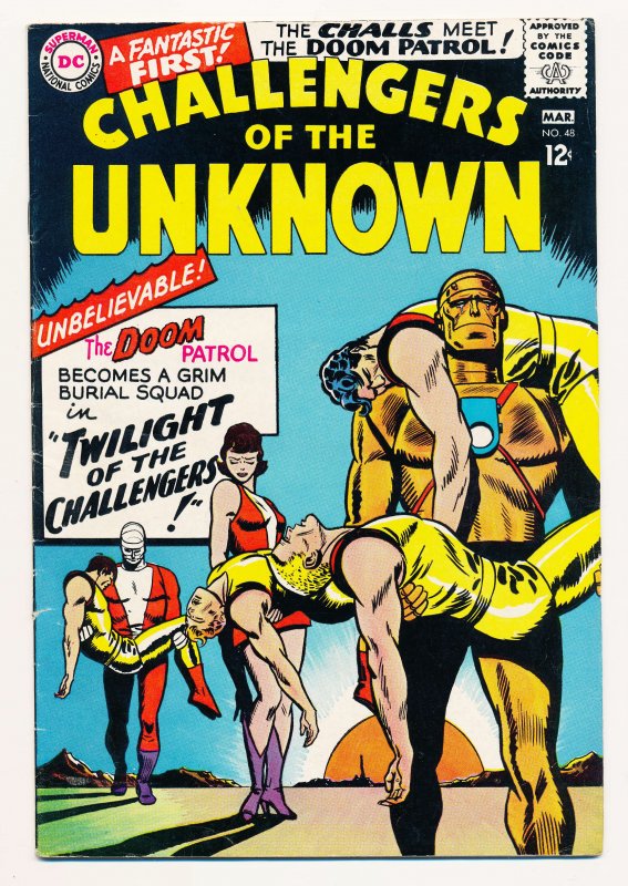 Challengers of the Unknown (1958) #48 VF Doom Patrol