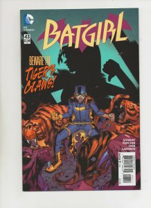 Batgirl #43 - Beware The Tiger Claws! New 52! - (Grade 9.2) 2015