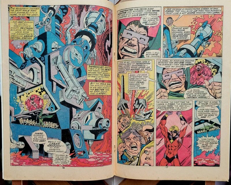 Marvel Team-Up #17 FN (Marvel 1974) SPIDER-MAN & MR FANTASTIC vs MOLE MAN 