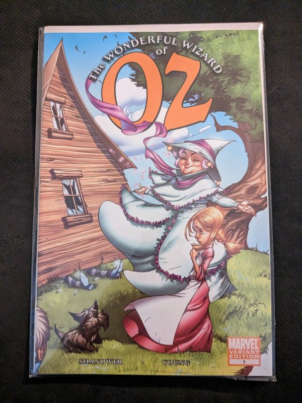 The Wonderful Wizard of Oz #1 Campbell Cover (2009) Wizard of Oz