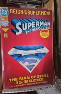Superman: The Man of Steel #22 Die-Cut Cover (1993)