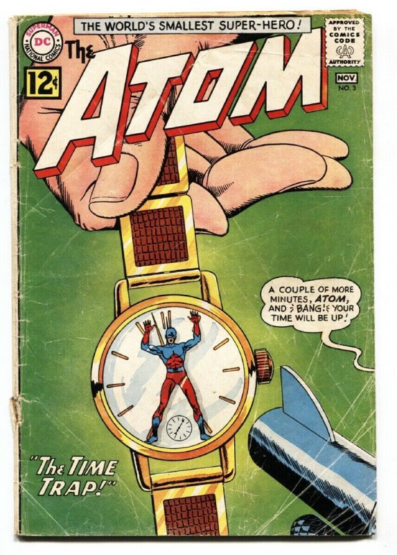 ATOM #3 comic book  1962- 1st appearance of CHRONOS  G